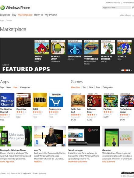 Marketplace a számítógépen is