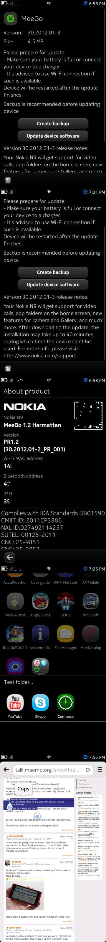 Nokia N9: itt a PR 1.2 frissítés