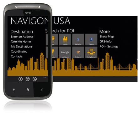 Navigációk Windows Phone 7-re
