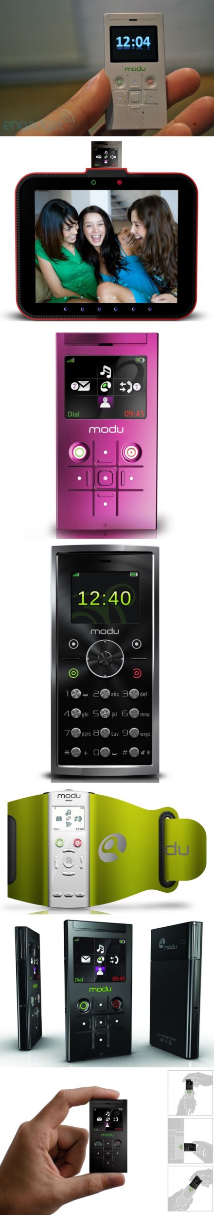 Modu, a világ legkönnyebb mobilja