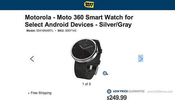 Csak 250 dollár a Moto 360