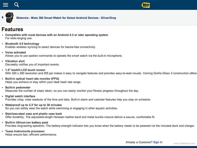 Csak 250 dollár a Moto 360