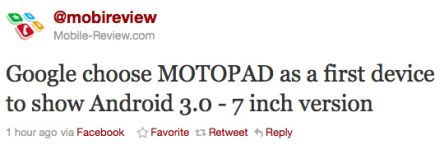 Motorolán debütál az Android 3.0