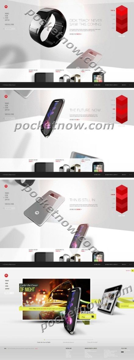 Négy új Motorola: mobilok, karóratelefon és nettábla