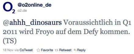 Motorola Defy: tavasszal jön a Froyo