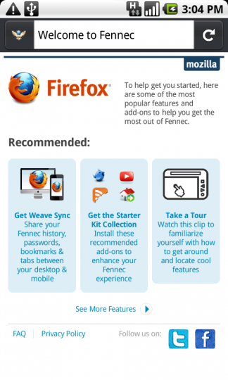 Letölthetõ Firefox böngészõ Androidra