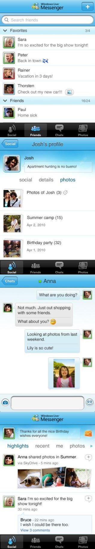 Hivatalos MSN iPhone-ra is