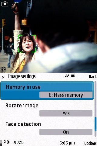 N86 Nokia N86 arcfelismerõ funkcióval