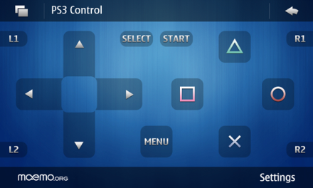 Nokia N900-ból PS3 kontroller