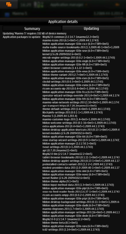 Nokia N900 frissítés érkezett