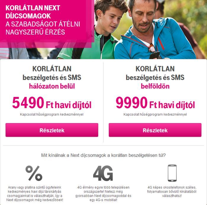 T-Mobile: jövőre is maradnak a korlátlan csomagok!