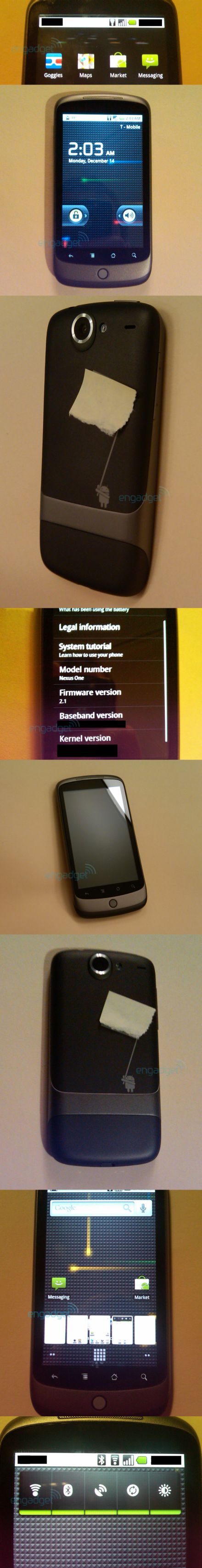 Friss! HTC Nexus One az FCC oldalán