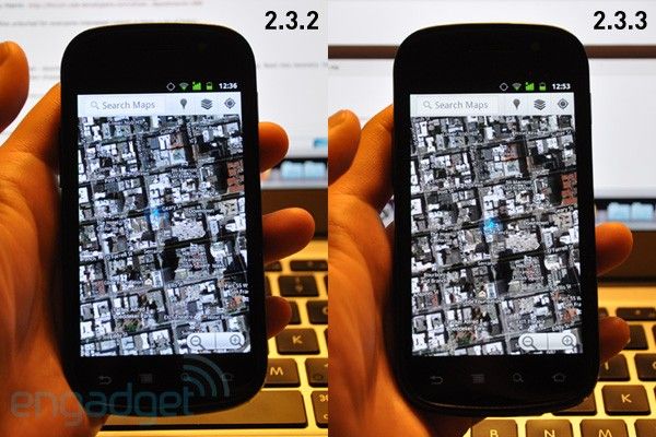 Android 2.3.3 frissítési hiba 