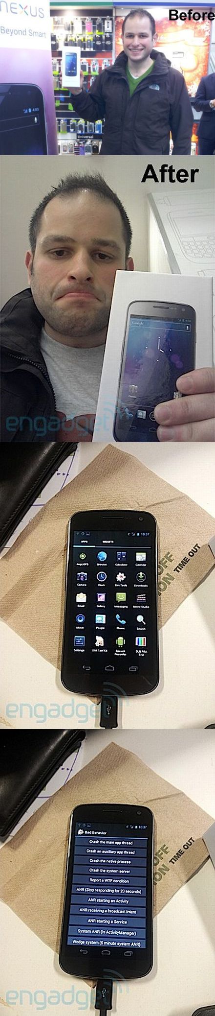 Rossz PR: a világ első Galaxy Nexusa cserés lett