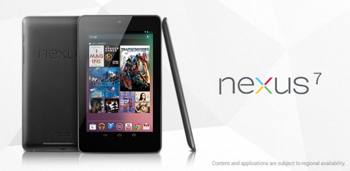 Megjelent a Google Nexus 7 internettábla
