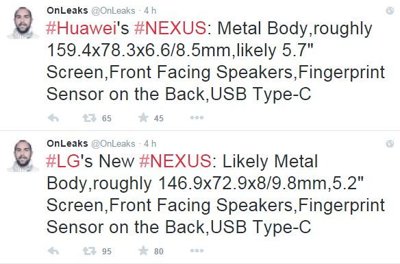 Friss pletykák: LG Nexus és Huawei Nexus