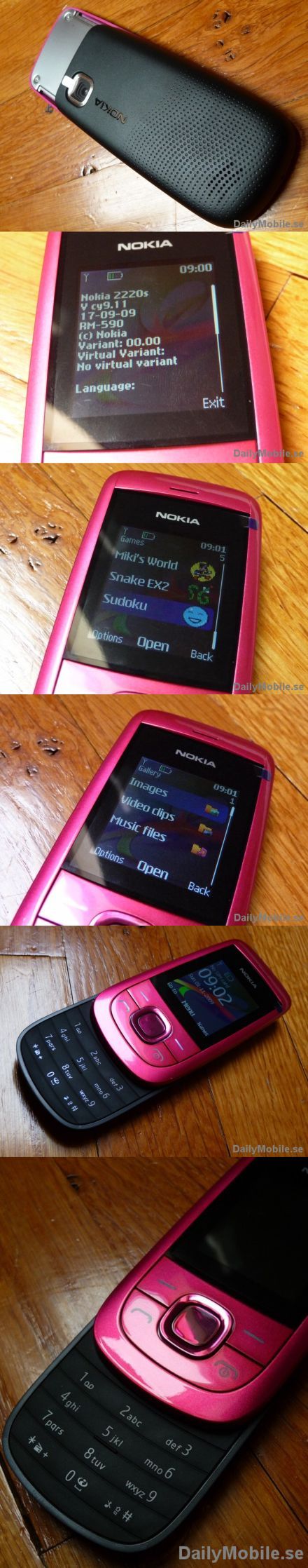 Fotókon a Nokia 2220 Slide
