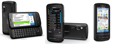 Megjelentek: Nokia C6, Nokia C3 és Nokia E5