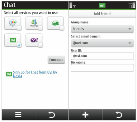 Instant Messenger Nokiákra