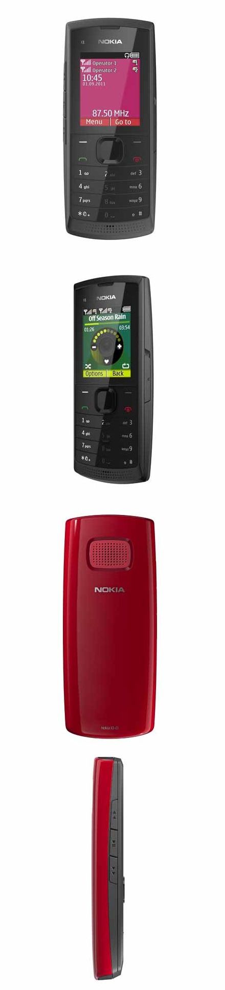 Nokia X1-01: dual SIM és zenei orientáció