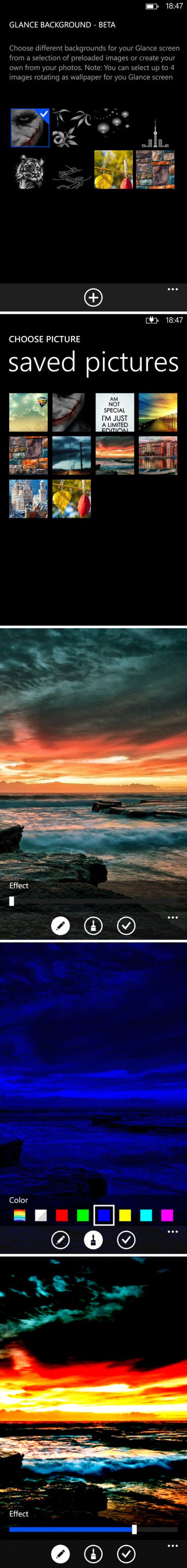 Glance Screen A kijelzővédő visszatér!