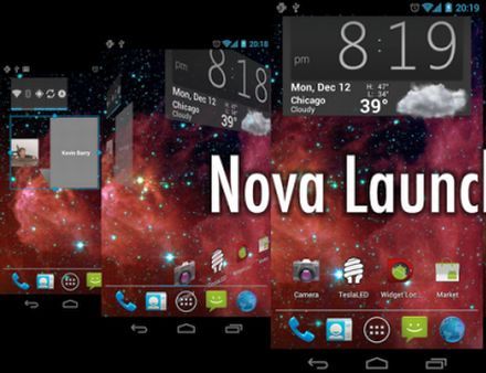 Nova Launcher: Ice Cream Sandwichre