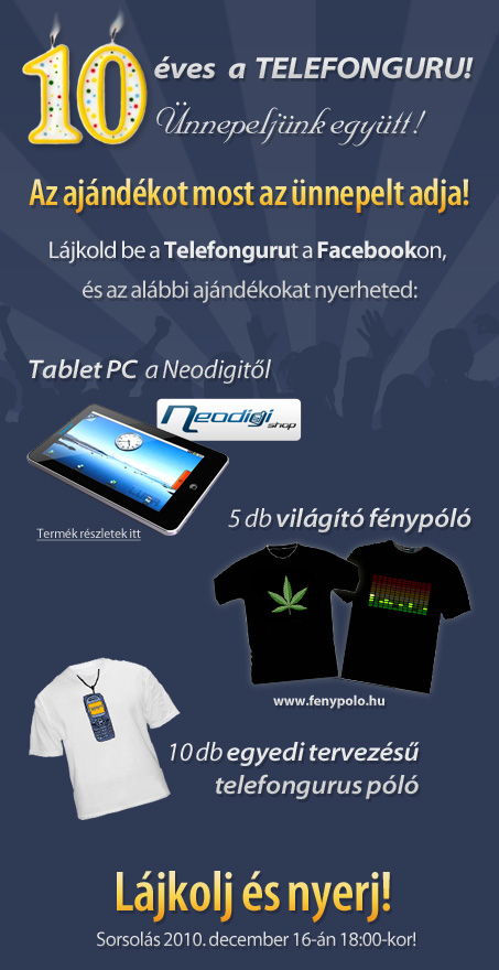 Nyerj a Telefonguruval!