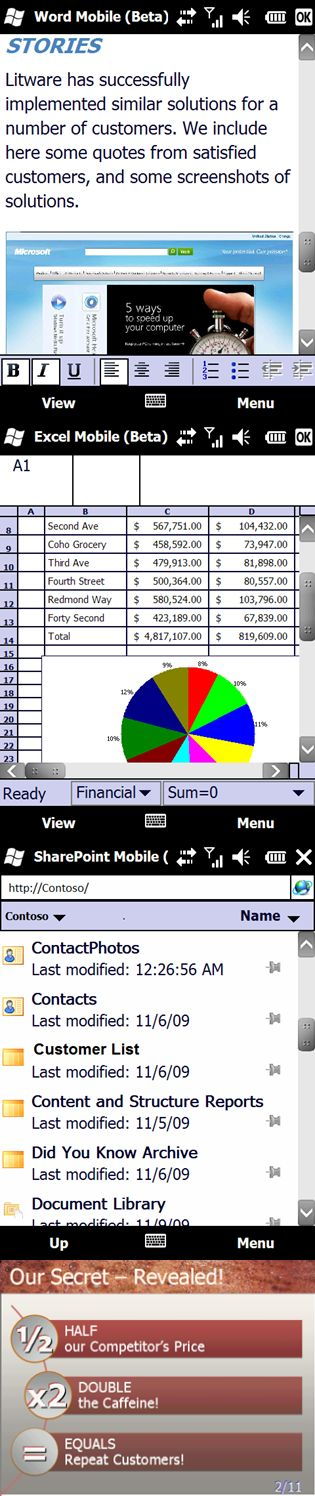 Megjelent az Office Mobile 2010 béta!