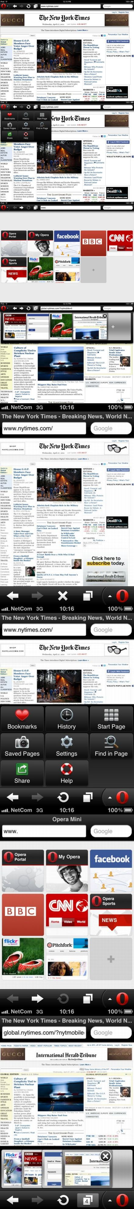 Opera Mini 6 iOS-re: megújult, töltsd le!