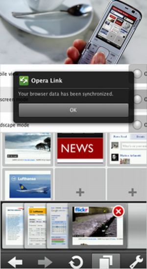 Opera Mobile 10 beta 3 Symbianra
