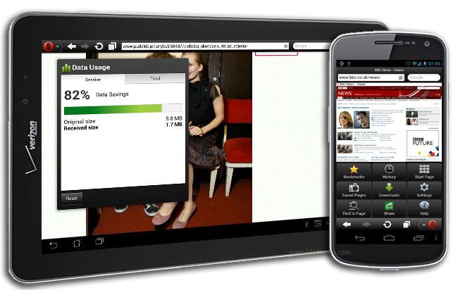 Letölthető az Opera Mini 7 Androidra
