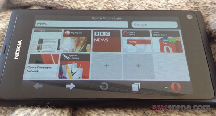 Opera Mobile Nokia N9-re is