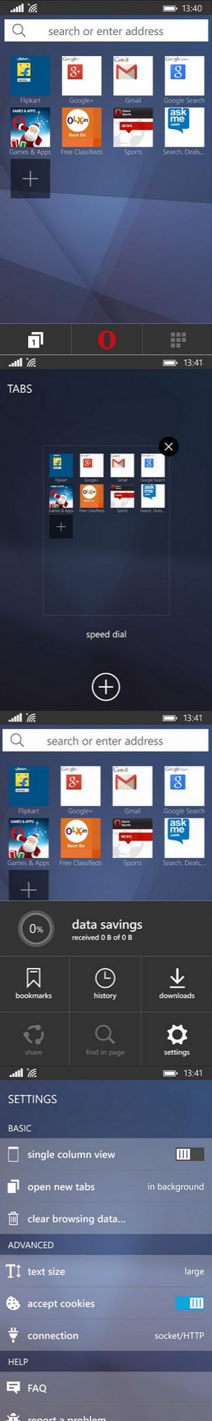 Teljesen megújul az Opera Mini