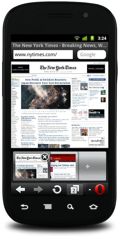 Új Opera Mini és Mobile érkezett