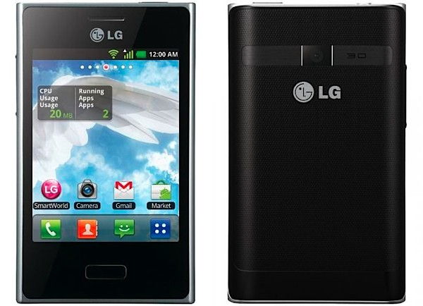 Olcsó androidos mobil az LG-től