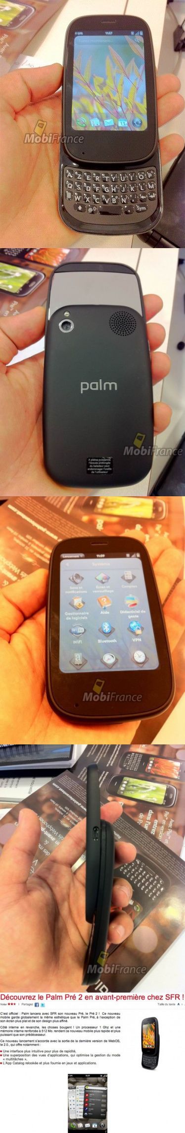 Véletlenül bukott le a Palm Pre utódja