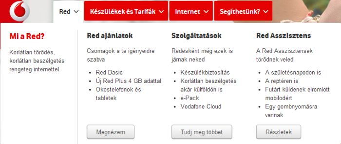 A Vodafone nem emel árat mindenhol