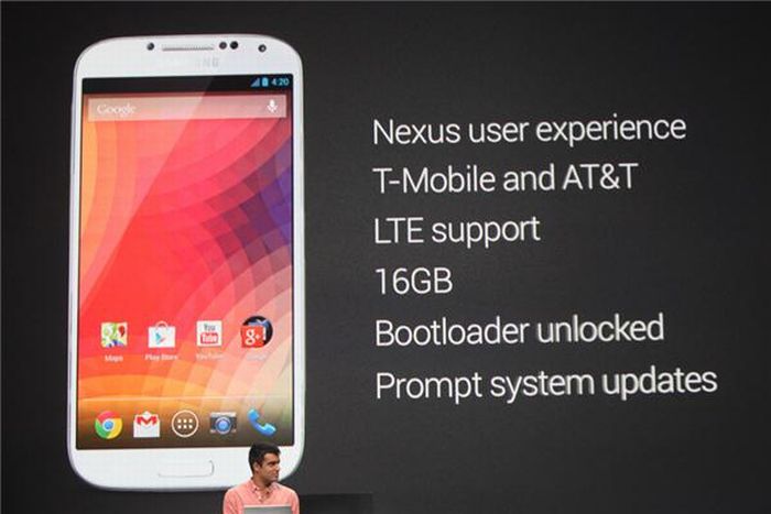 Stock Galaxy S4: nekünk nem jár