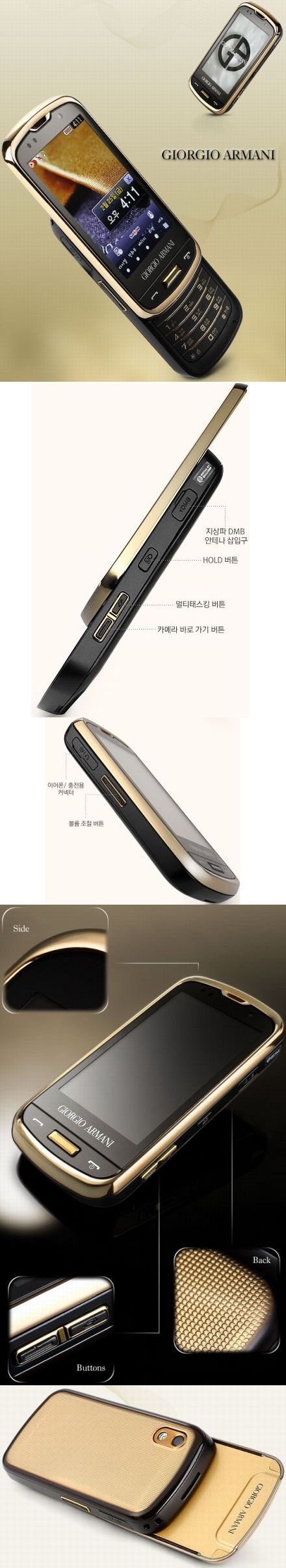 Itt a Giorgio Armani mobil