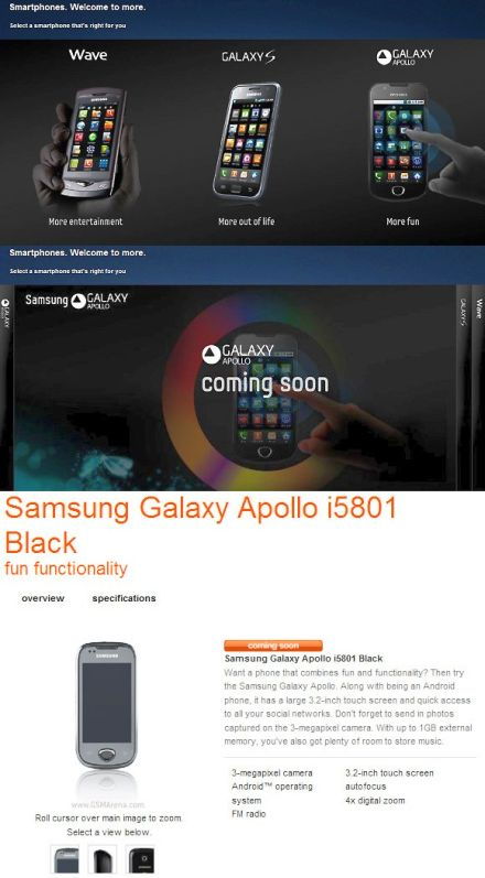 Bõvül a Samsung Galaxy család, itt az Apollo