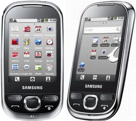 Itt az elsõ androidos Samsung Corby