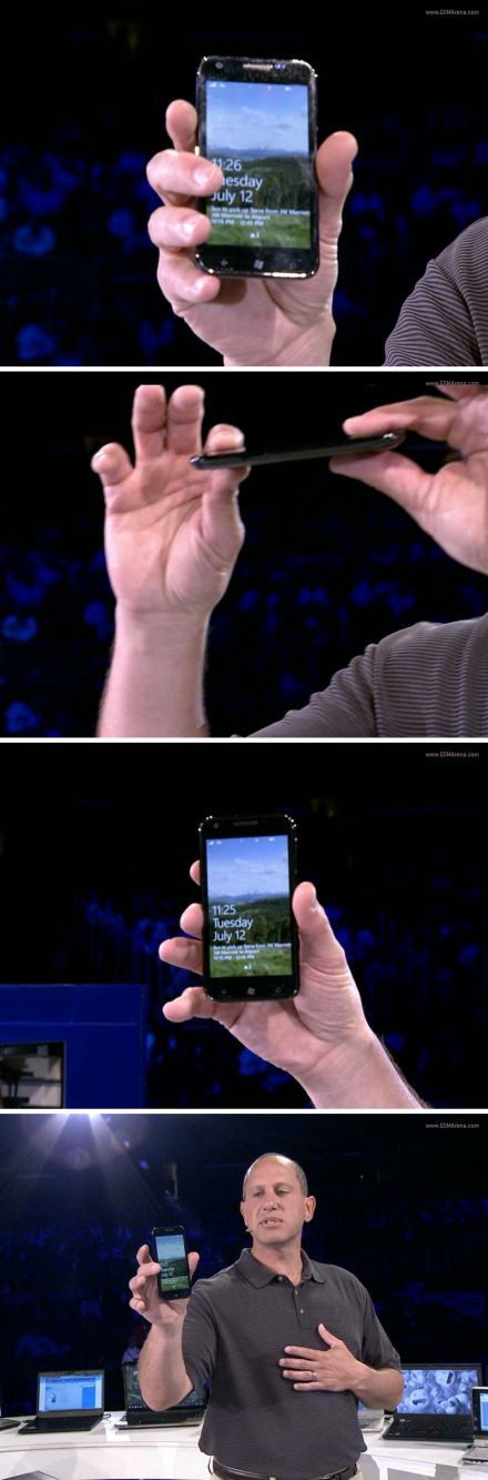 Samsung WP7 mobil Galaxy S II alapokon