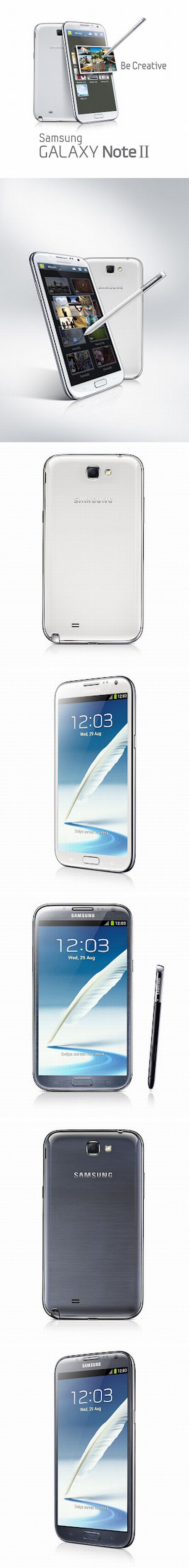 IFA2012 - Samsung Galaxy Note II: 5.5 col, Android 4.1, négy mag