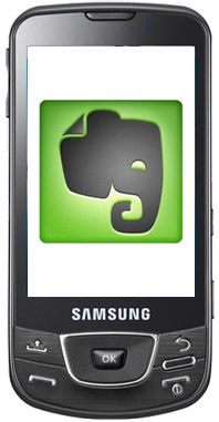 Evernote az androidos Samsungokra