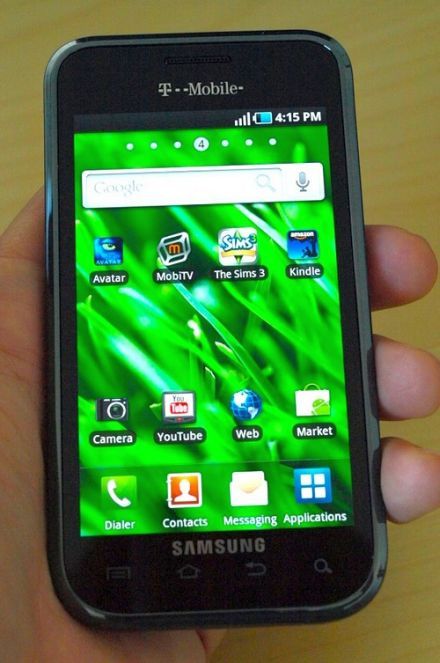 Samsung Galaxy S - túl az egymillión