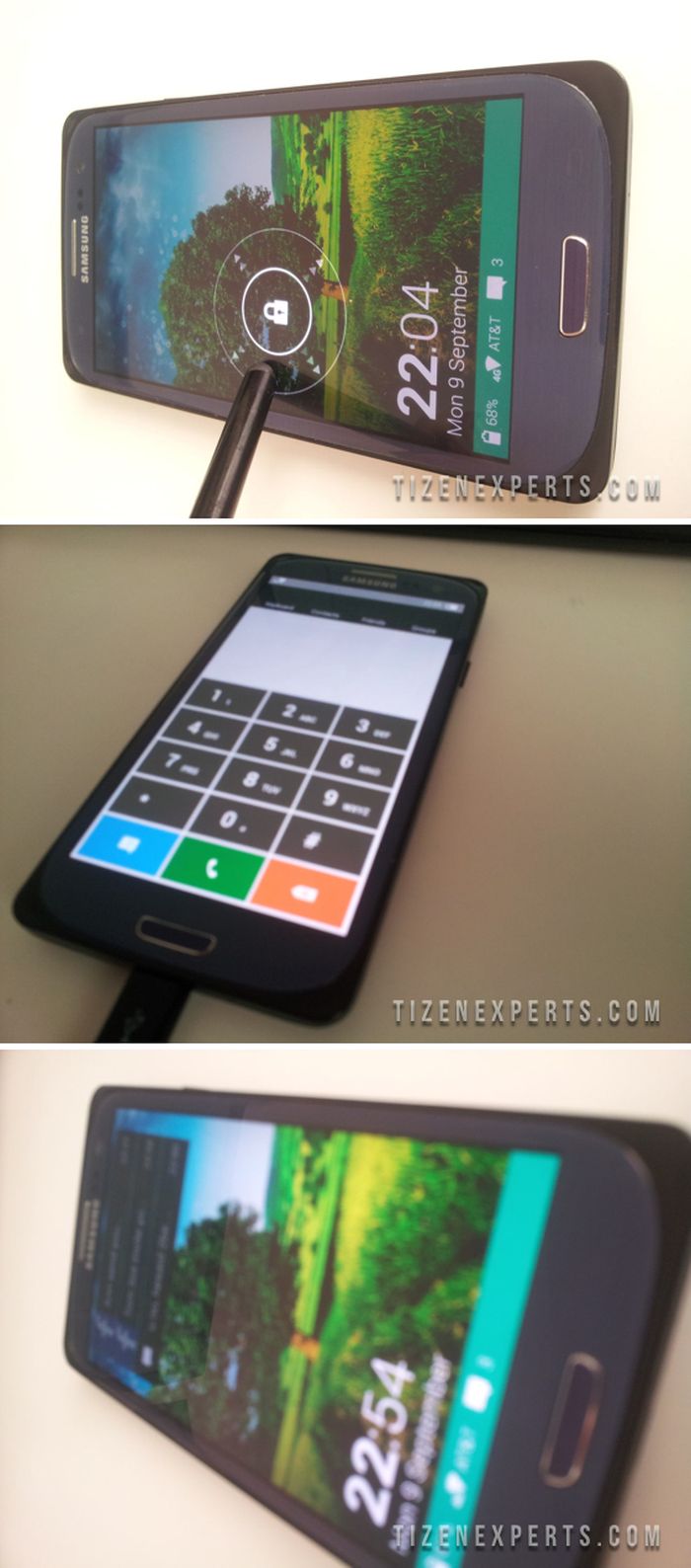 Friss Tizen 3.0 fotók, ezúttal a Galaxy S3-ról