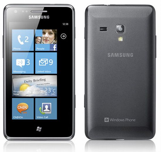 Samsung Omnia M: 4 col, Super AMOLED és Windows Phone