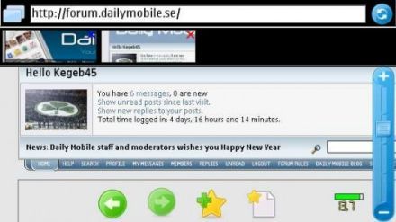 Digia @Web, újabb mobilböngészõ