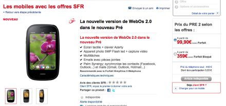 Ennyibe kerül a Palm Pre 2