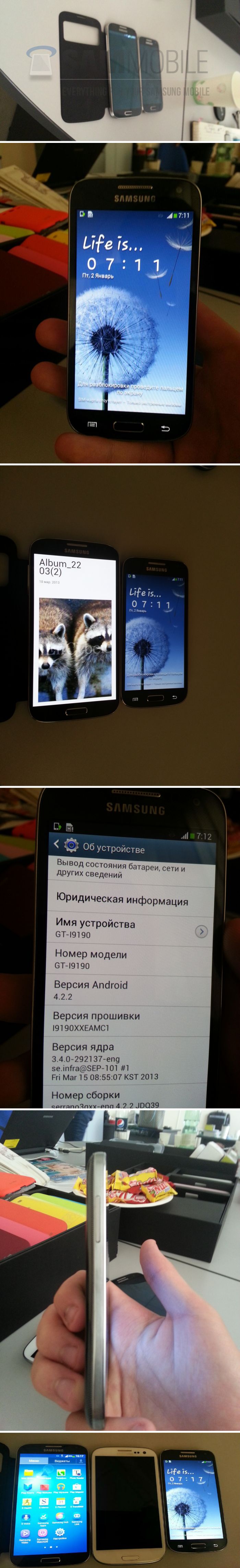 Képeken a Samsung Galaxy S4 mini!